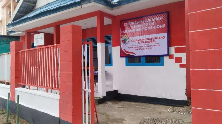 Gerai Koperasi Merah Putih Perkuat Ekonomi Masyarakat Baubau