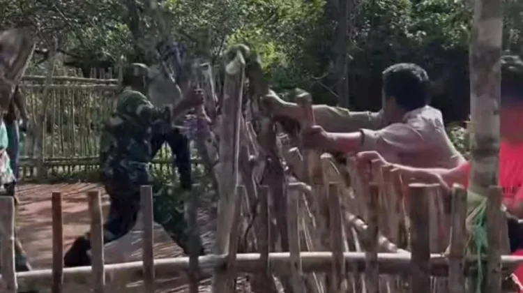 Tim Gabungan Polres Buteng  Gerebek Dugaan Sabung Ayam