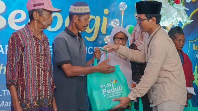 PLTMG Baubau Santuni 60 Warga dalam Program TJSL