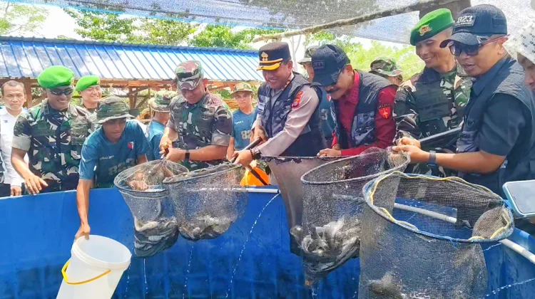 Batalyon TP/823 Raja Wakaaka Perkuat Ketahanan Pangan dan Ekonomi Lokal