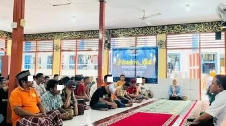 WBP Lapas Baubau Antusias Ikuti Pembinaan Pesantren Kilat