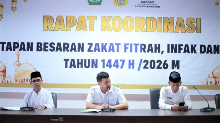 Zakat Fitrah Kabupaten Buton Ditetapkan Bersama, Berikut Rinciannya