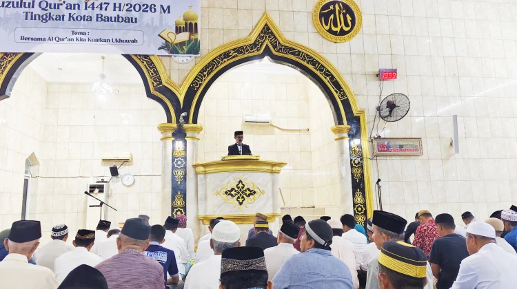 Nuzulul Qur’an 1447 Hijriah Jadi Momentum Perkuat Ukhuwah di Kota Baubau
