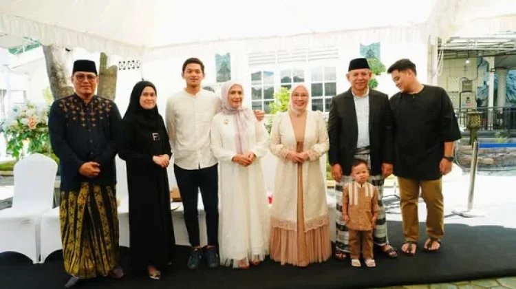 Halalbihalal di Rujab, Wali Kota Yusran Fahim Apresiasi Kondusivitas Warga