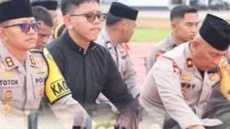 Salat Idulfitri 1447 H Polres Butur Berlangsung Khidmat