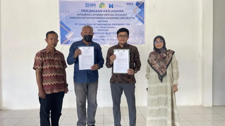 BRI Baubau Teken PKS Terkait Digitalisasi Institut Pendidikan