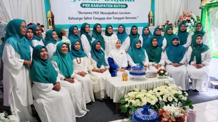 TP PKK Buton Gelar Halalbihalal, Dorong Keluarga Sehat dan Tangguh Bencana