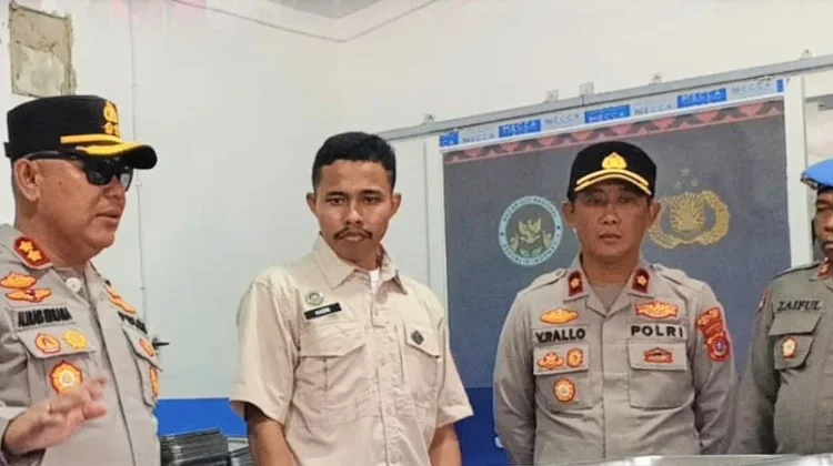 Kapolres Buton Tinjau Kesiapan Pembangunan SPPG Polri di Kecamatan Siompu