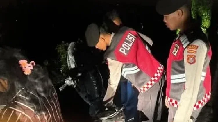 Polres Butur  Intensifkan Patroli Malam, Jaga Situasi Tetap Kondusif
