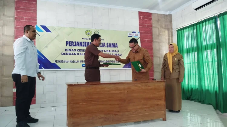 Kejari dan Dinkes Baubau Perkuat Sinergi dalam Pelayanan Kesehatan