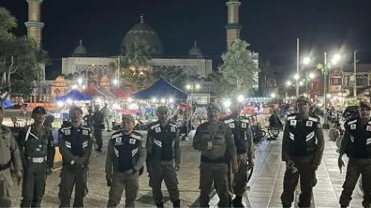Satpol PP Bombana Patroli Cegah Gangguan Ketertiban