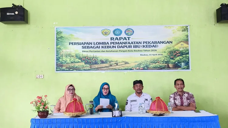 TP PKK Baubau Siapkan Lomba KEDAI 2026 menuju Mandiri Pangan