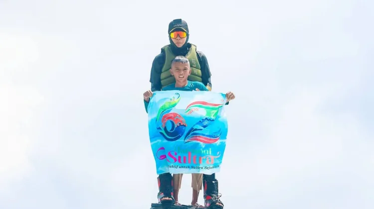 Festival Bokori Padukan Fun Bike hingga Atraksi Flying Board di HUT ke-62 Sultra