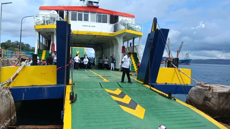 KMP Tongkol Resmi Berlayar, Penyeberangan Baubau-Waara Lebih Lancar