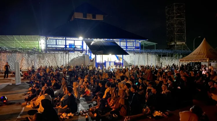Ratusan Warga Antusias Ikuti Pembukaan Layar Benteng