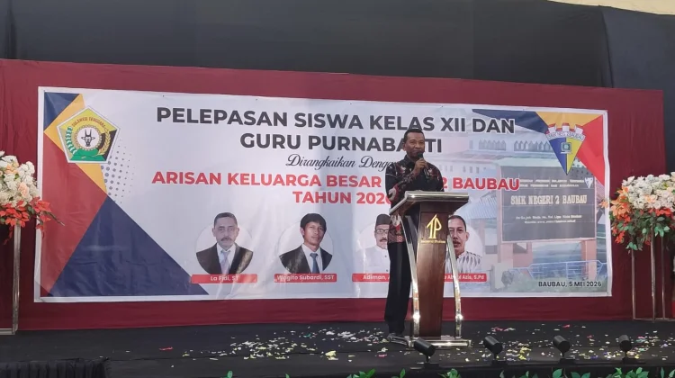 Lepas 248 Siswa, SMKN 2 Baubau Tekankan Etika dan Masa Depan Alumni