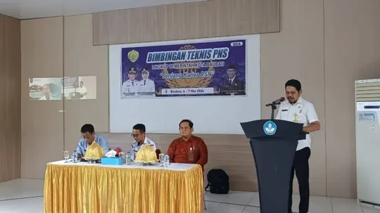 BKPSDM Baubau Gelar Bimtek Manajemen ASN