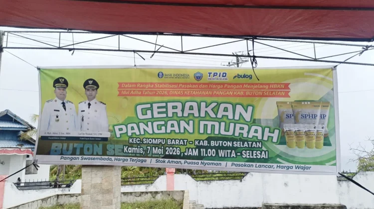 Hadapi Lebaran Iduladha, Pemkab Busel Turunkan Pangan Murah di Siompu