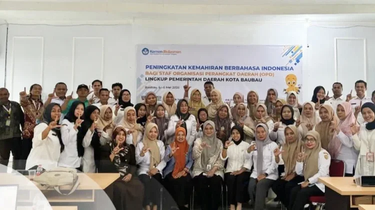 Balai Bahasa Sultra Bina OPD Baubau Tingkatkan Kemahiran Berbahasa Indonesia