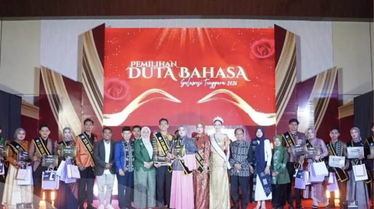 Duta Bahasa Sultra 2026 Terpilih, Royan–Nurhalisa Terbaik Pertama