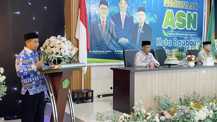 ASN Kemenag Baubau Diminta Tingkatkan Pelayanan Cepat dan Profesional