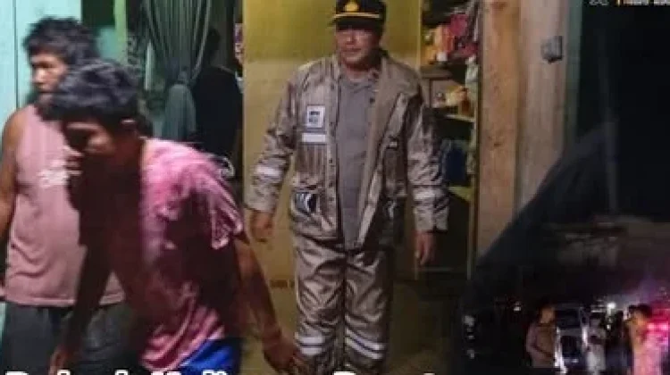 Polisi Siaga usai Sungai Langkumbe Rendam Permukiman