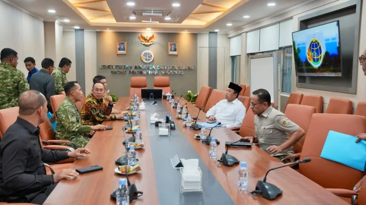 Dorong Pertahanan dan Pertumbuhan Wilayah, Gubernur Sultra Temui Menteri ATR/BPN