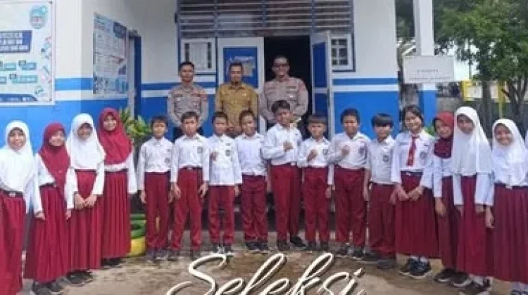 Polres Butur Gelar Seleksi Polisi Cilik Tingkat SD