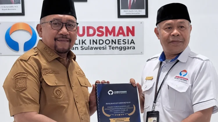 Bombana Raih Nilai Tertinggi Pelayanan Publik Sultra