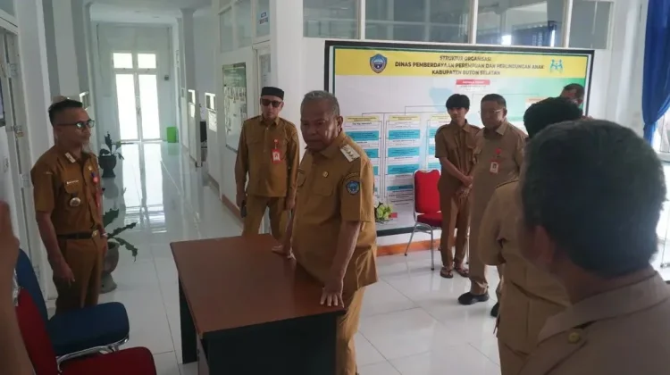 Pastikan Kedisiplinan ASN, Bupati Adios Sidak OPD