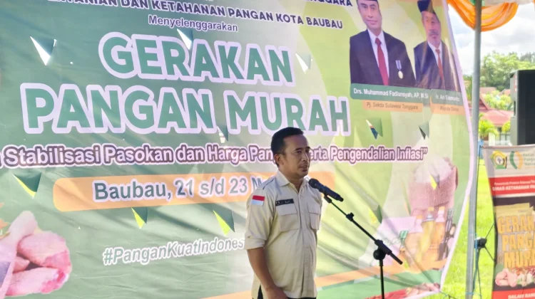 GPM Digelar Tiga Hari, Pemprov Intervensi Inflasi Baubau