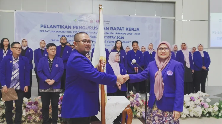 Pengurus PDGI Cabang Kota Baubau Periode 2025–2030 Dilantik