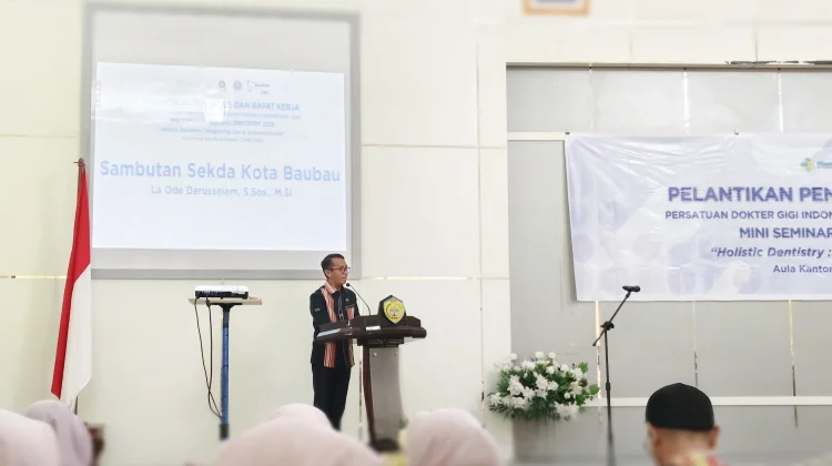 PDGI Baubau Diminta Jadi Mitra Strategis Cegah Stunting