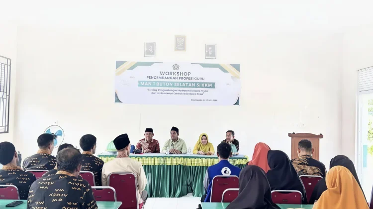 Kakanwil Kemenag Sultra Dorong Transformasi Digital Madrasah di Buton Selatan