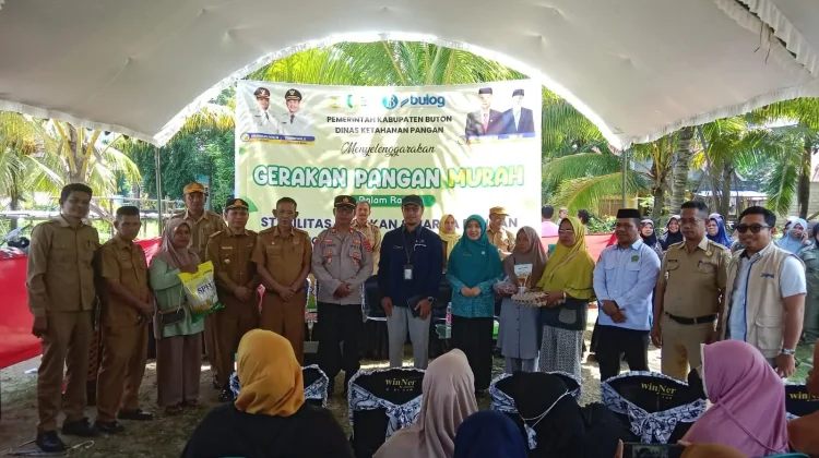 Tekan Inflasi jelang Iduladha, Pemkab Buton Gelar GPM