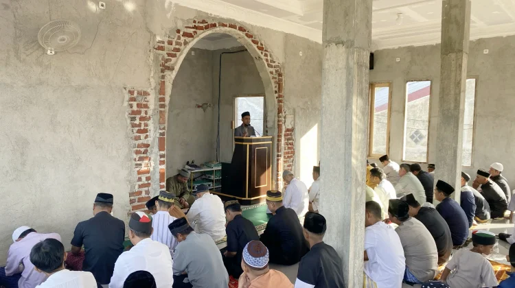 Iduladha di Masjid Jabal Lam Jadi Momen Kebersamaan Warga Bukit Memori