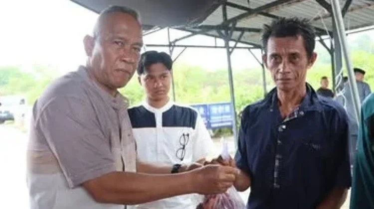 Polres Butur Kurban Empat Ekor Sapi dan Satu Kambing