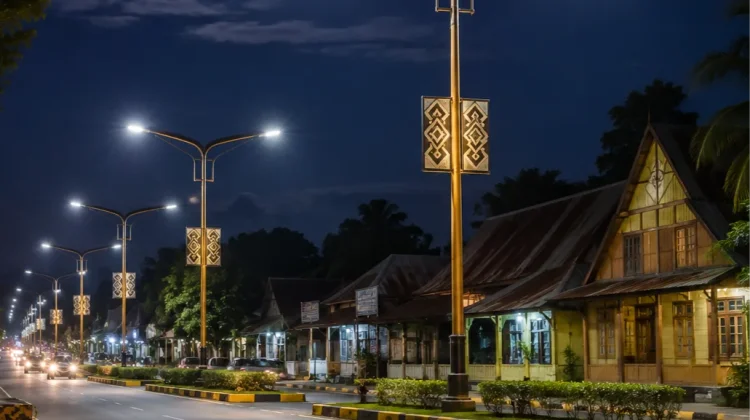 Hemat Biaya Listrik, PJU Baubau Bertahap Gunakan LED