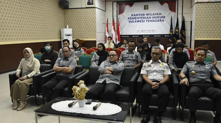 Kanwil Kemenkum Sultra Perkuat Komitmen Pelayanan Publik Berintegritas