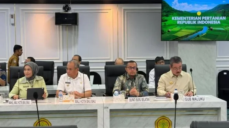Bertemu Mentan, Wali Kota Baubau Perjuangkan Alsintan hingga Benih