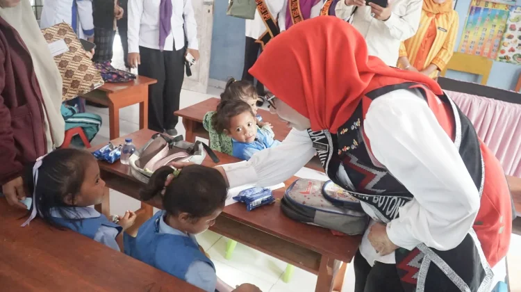 Bermain Bersama Anak, Bunda PAUD Busel Perkuat Pendidikan Usia Dini