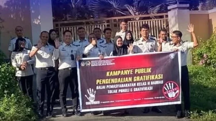 Wujudkan Birokrasi Bersih Bapas Baubau Gelar Kampanye Publik Antigratifikasi