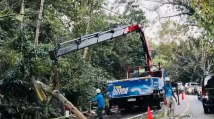 Dua Petugas PLN Baubau jadi Korban Tiang Patah