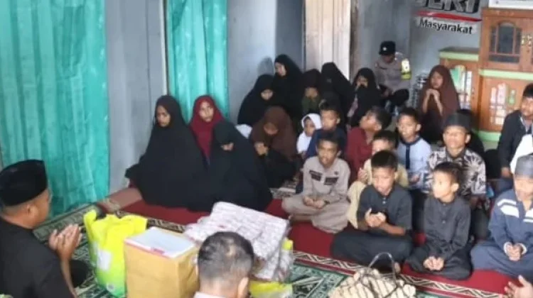 Polres Baubau Salurkan Bantuan dan Anjangsana ke Ponpes Al-Ikhlas