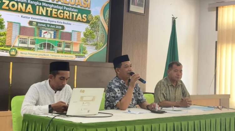 Kemenag Baubau Perkuat Koordinasi dan Percepatan Pemenuhan Evidence