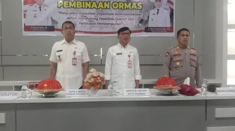 Pemkot Baubau Apresiasi Penguatan Kapasitas Organisasi Kemasyarakatan
