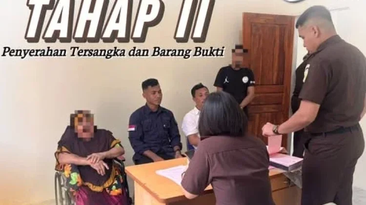 Satreskrim Polres Buton Utara Limpahkan Tersangka Kasus Penipuan ke Kejaksaan