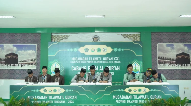 Tim CCQ Putra Baubau Raih Skor Tertinggi, Amankan Tiket Final MTQ Sultra