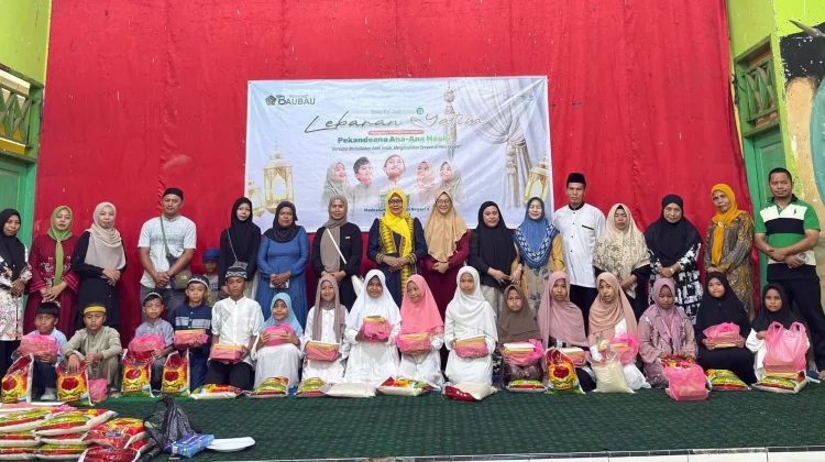 Kemenag Baubau Salurkan 465 Paket Santunan untuk Anak Yatim