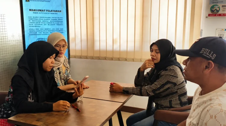 Kanwil Kemenkum Sultra Dampingi Legalitas UMKM Merek Ayinimo